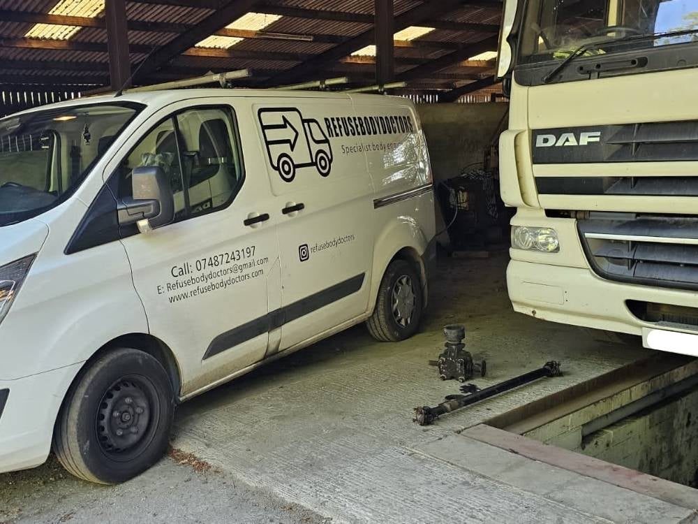Refuse Body Doctors On Site Truck Maintenance