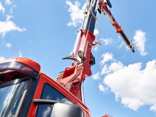 Mobile Hydraulic Crane Repair